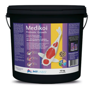 NT LABS MEDIKOI - PROBIOTIC GROWTH 6MM - 10KG - JS KOI